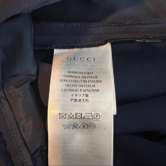 Gucci Hi Rise Culotte Shorts Skort 100% Wool - Picture 9 of 11